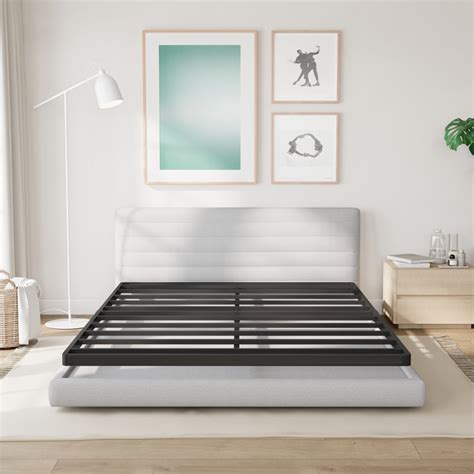 robles low profile metal box spring alwyn home mattress|Metal Box Spring with Fabric Cover.